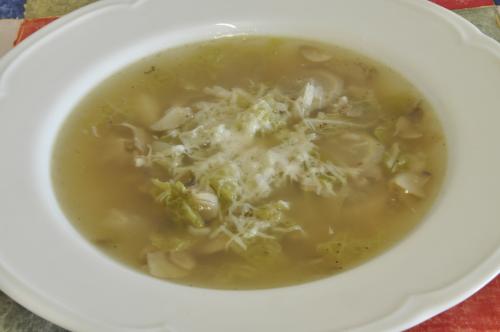 Jak uvařit kapustový vývar s rýží ? Snadné recept, připravený za 30 - 45 minut